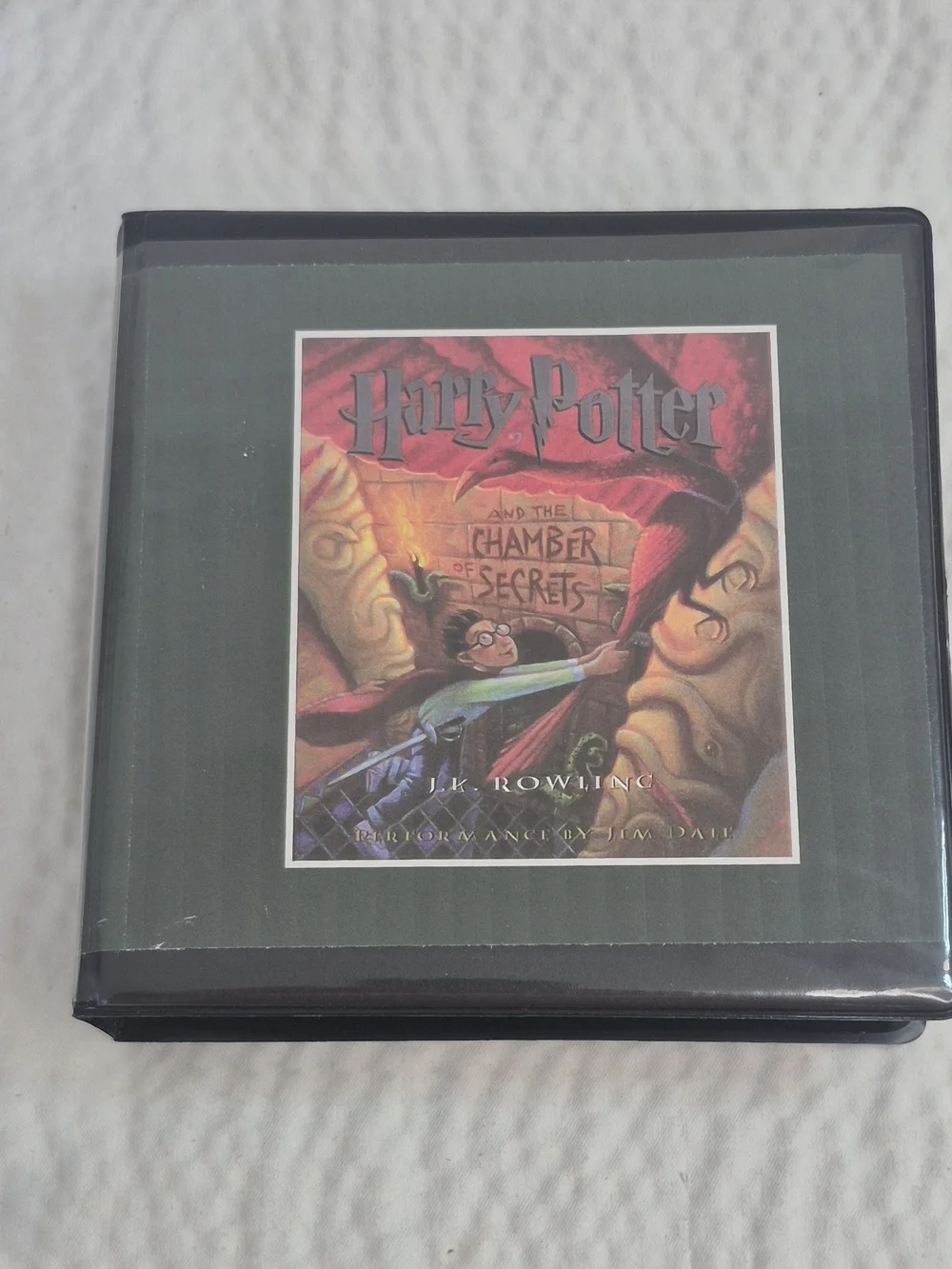 J.K. Rowling Harry Potter Chamber of Secrets Unabridged Audio CD Jim Dale